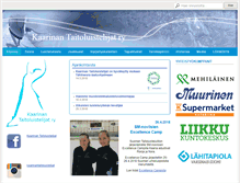 Tablet Screenshot of kaarinantaitoluistelijat.fi